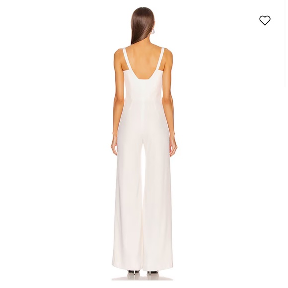 GALVAN Sunrise Geneva White Jumpsuit NWT Size 4 - Picture 3 of 13